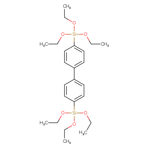 CCO[Si](c1ccc(cc1)c1ccc(cc1)[Si](OCC)(OCC)OCC)(OCC)OCC