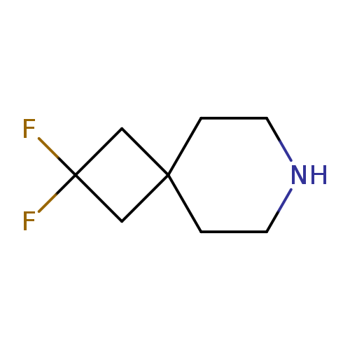 FC1(F)CC2(C1)CCNCC2