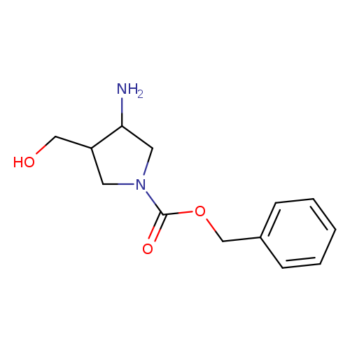 OCC1CN(CC1N)C(=O)OCc1ccccc1