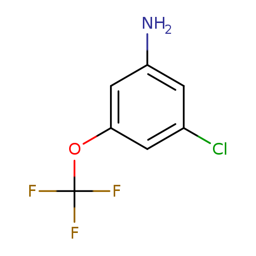 Nc1cc(cc(c1)Cl)OC(F)(F)F