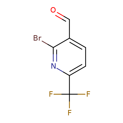 O=Cc1ccc(nc1Br)C(F)(F)F