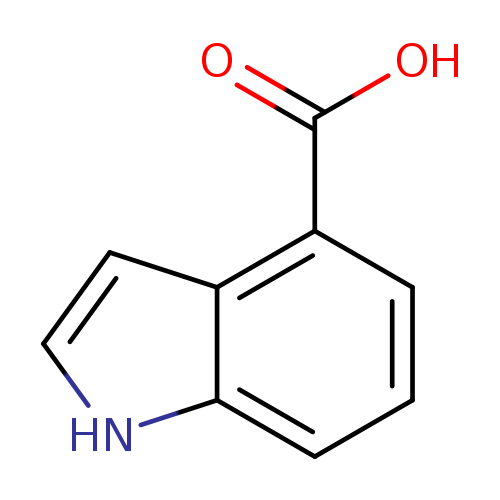 OC(=O)c1cccc2c1cc[nH]2