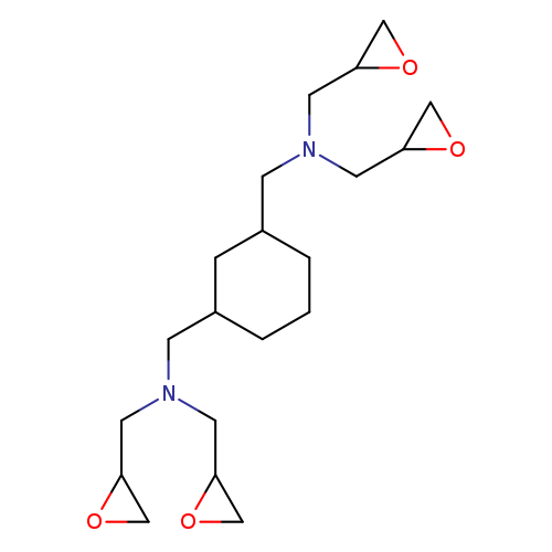 C1CC(CC(C1)CN(CC1OC1)CC1OC1)CN(CC1OC1)CC1OC1