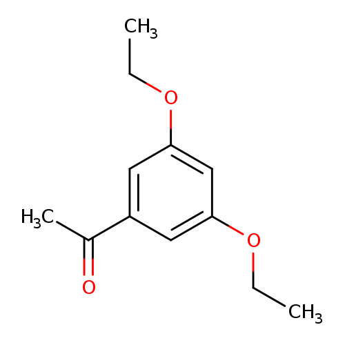 CCOc1cc(OCC)cc(c1)C(=O)C