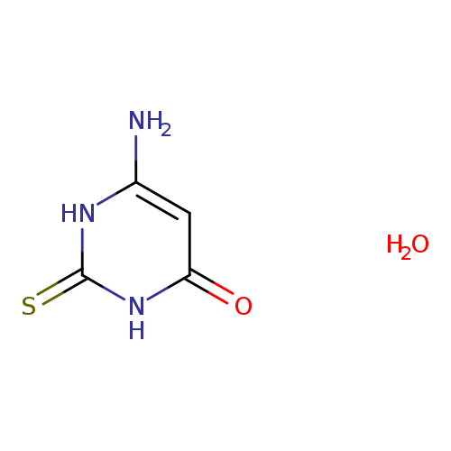 Nc1cc(=O)[nH]c(=S)[nH]1.O