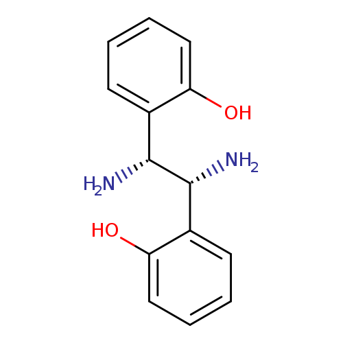 N[C@@H]([C@@H](c1ccccc1O)N)c1ccccc1O