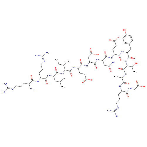 CCC(C(C(=O)NC(C(=O)NC(C(=O)NC(C(=O)NC(C(=O)NC(C(=O)NC(C(=O)NC(C(=O)NC(C(=O)NCC(=O)O)CCCN=C(N)N)C)C(O)C)Cc1ccc(cc1)O)CCC(=O)O)CC(=O)N)CC(=O)O)CCC(=O)O)NC(=O)C(NC(=O)C(NC(=O)C(CCCN=C(N)N)N)CCCN=C(N)N)CC(C)C)C