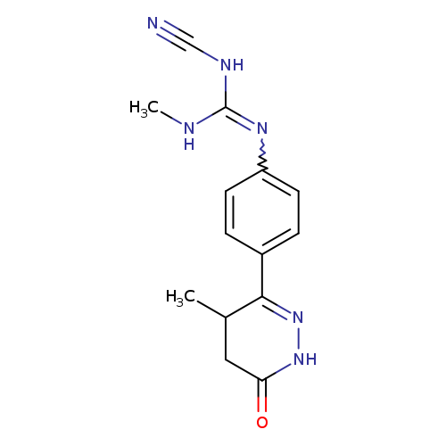 N#CNC(=Nc1ccc(cc1)C1=NNC(=O)CC1C)NC