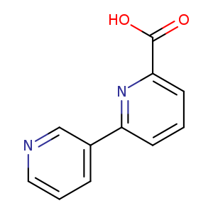OC(=O)c1cccc(n1)c1cccnc1