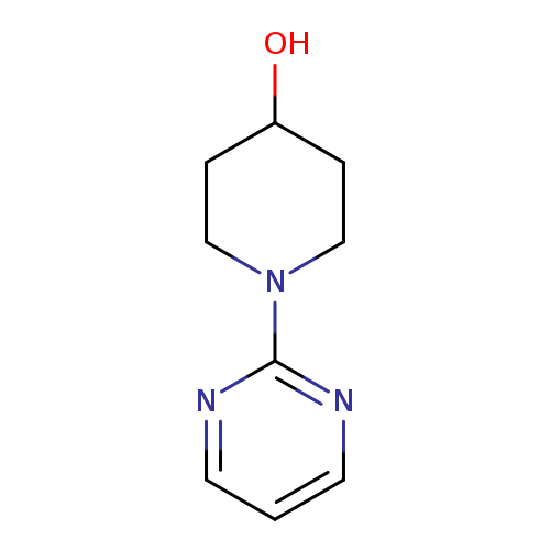 OC1CCN(CC1)c1ncccn1