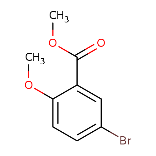 COC(=O)c1cc(Br)ccc1OC