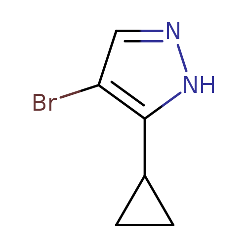 Brc1cn[nH]c1C1CC1