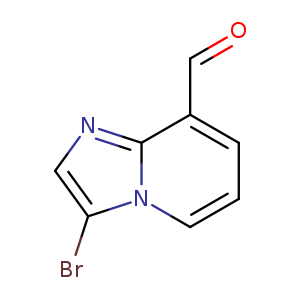 O=Cc1cccn2c1ncc2Br