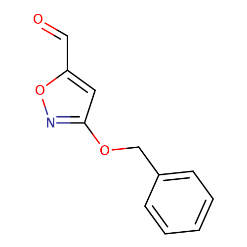 O=Cc1onc(c1)OCc1ccccc1