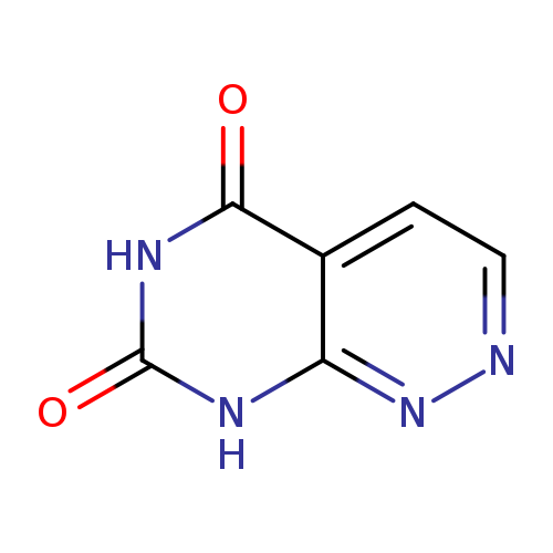 O=c1[nH]c2nnccc2c(=O)[nH]1