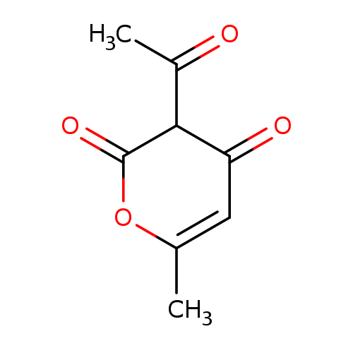 CC1=CC(=O)C(C(=O)O1)C(=O)C