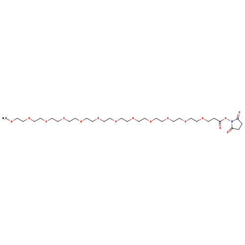 COCCOCCOCCOCCOCCOCCOCCOCCOCCOCCOCCOCCC(=O)ON1C(=O)CCC1=O	C30H55NO16