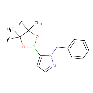 CC1(C)OB(OC1(C)C)c1ccnn1Cc1ccccc1