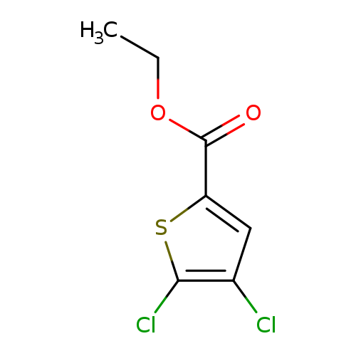 CCOC(=O)c1sc(c(c1)Cl)Cl