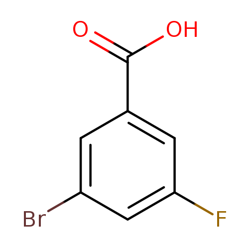 Fc1cc(Br)cc(c1)C(=O)O