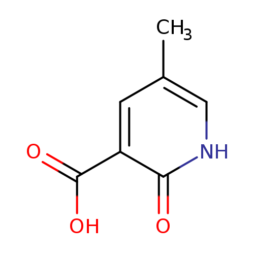 Cc1c[nH]c(=O)c(c1)C(=O)O