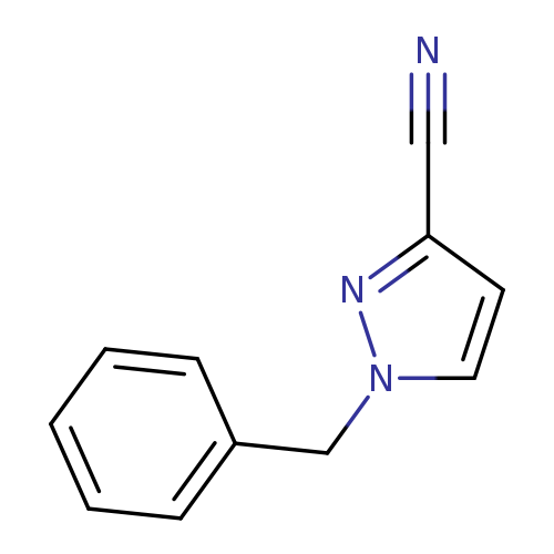 N#Cc1ccn(n1)Cc1ccccc1