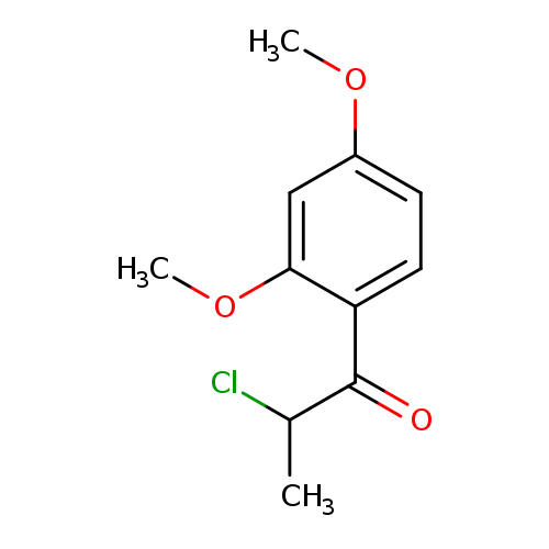 COc1cc(OC)ccc1C(=O)C(Cl)C