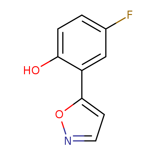 Fc1ccc(c(c1)c1ccno1)O