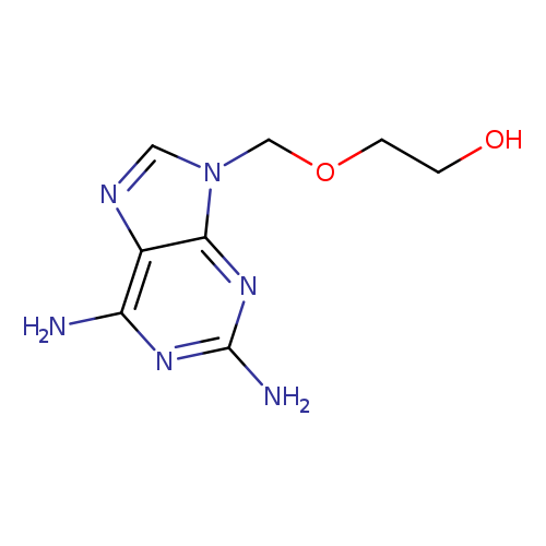 OCCOCn1cnc2c1nc(N)nc2N