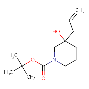 C=CCC1(O)CCCN(C1)C(=O)OC(C)(C)C