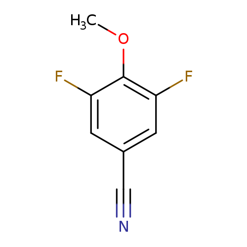 COc1c(F)cc(cc1F)C#N