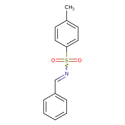 Cc1ccc(cc1)S(=O)(=O)N=Cc1ccccc1