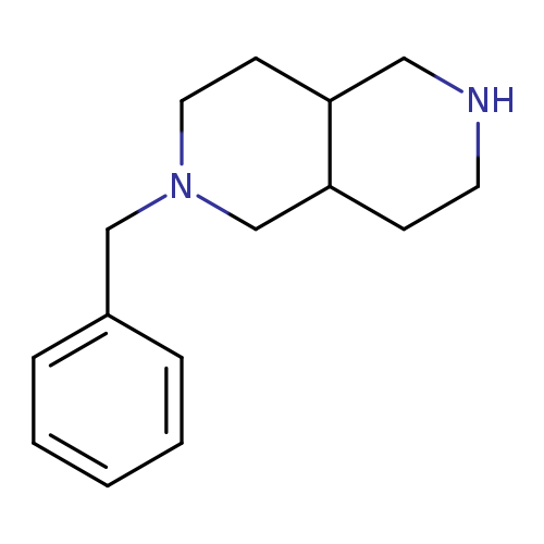C1NCC2C(C1)CN(CC2)Cc1ccccc1