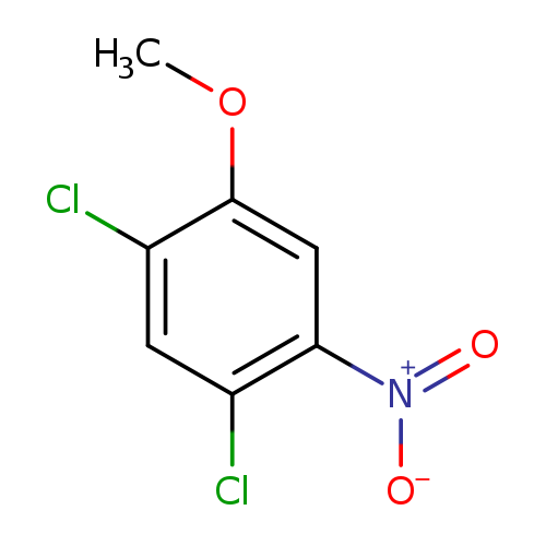 COc1cc([N+](=O)[O-])c(cc1Cl)Cl