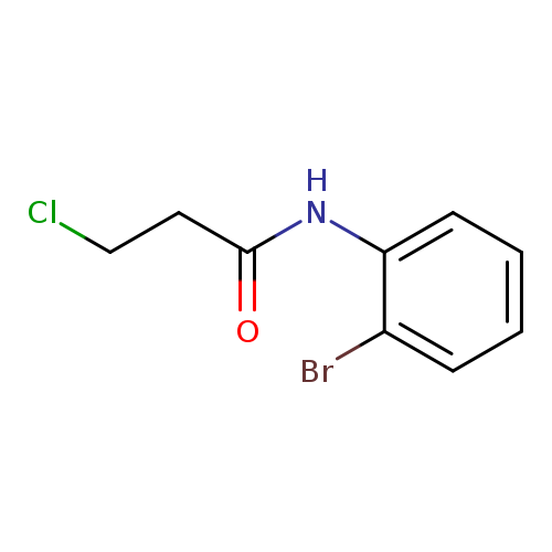 ClCCC(=O)Nc1ccccc1Br