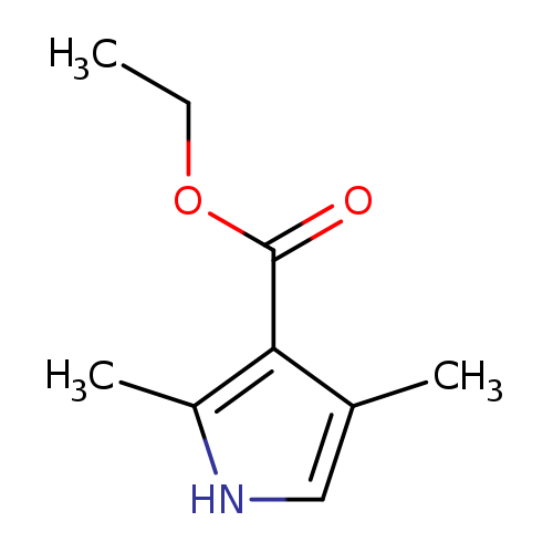 CCOC(=O)c1c(C)c[nH]c1C