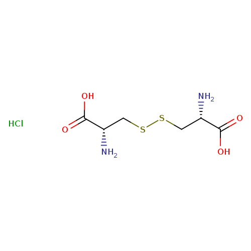 N[C@H](C(=O)O)CSSC[C@@H](C(=O)O)N.Cl