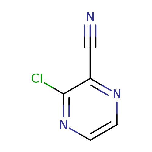 N#Cc1nccnc1Cl