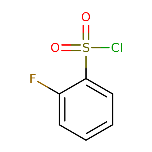 Fc1ccccc1S(=O)(=O)Cl