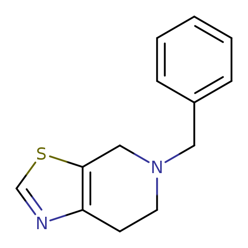 c1ccc(cc1)CN1CCc2c(C1)scn2