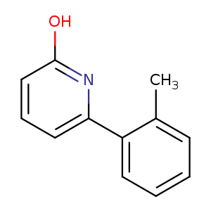 Oc1cccc(n1)c1ccccc1C