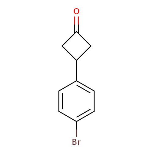 O=C1CC(C1)c1ccc(cc1)Br