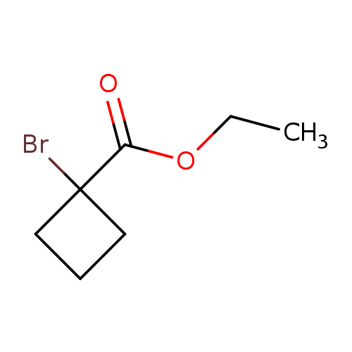 CCOC(=O)C1(Br)CCC1