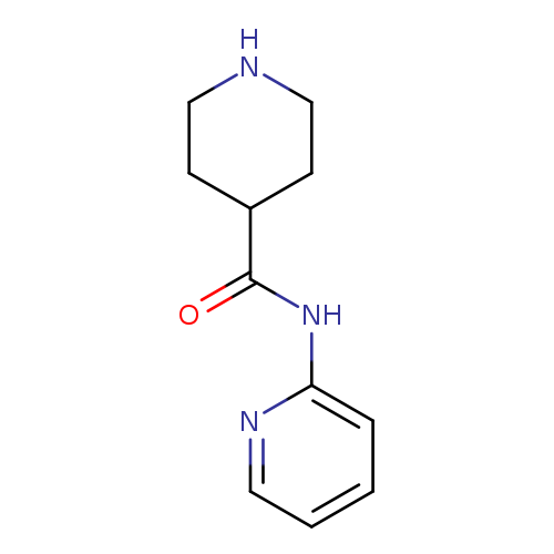 O=C(C1CCNCC1)Nc1ccccn1