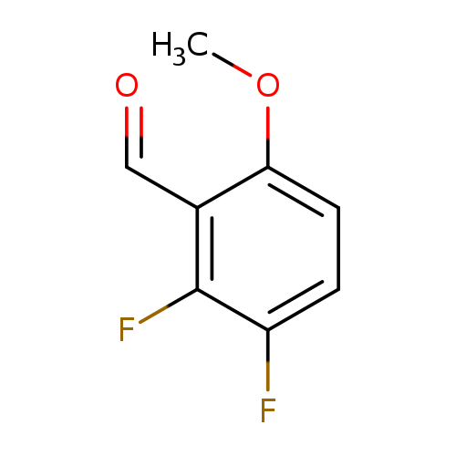 O=Cc1c(OC)ccc(c1F)F