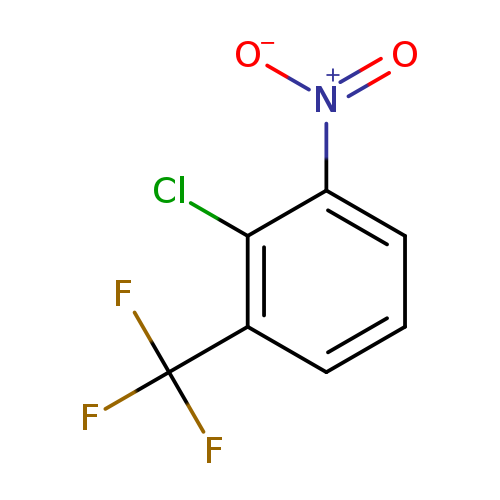 [O-][N+](=O)c1cccc(c1Cl)C(F)(F)F