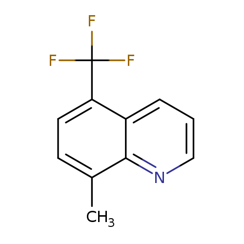 Cc1ccc(c2c1nccc2)C(F)(F)F