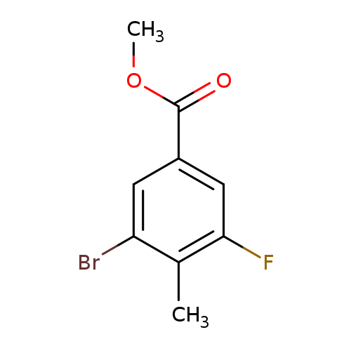 COC(=O)c1cc(F)c(c(c1)Br)C