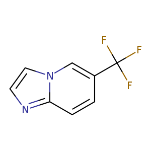 FC(c1ccc2n(c1)ccn2)(F)F