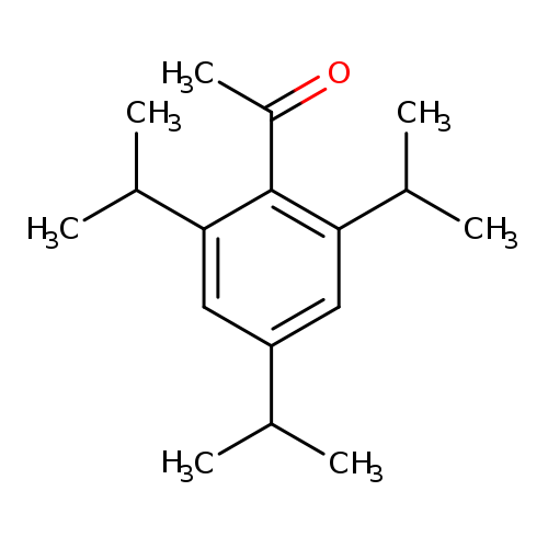 CC(c1cc(cc(c1C(=O)C)C(C)C)C(C)C)C